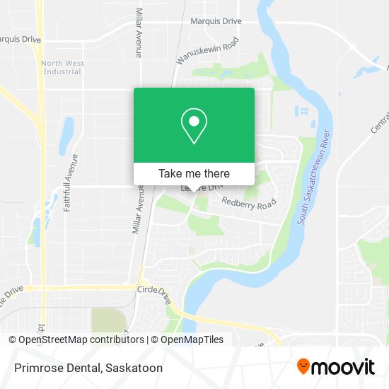 Primrose Dental map