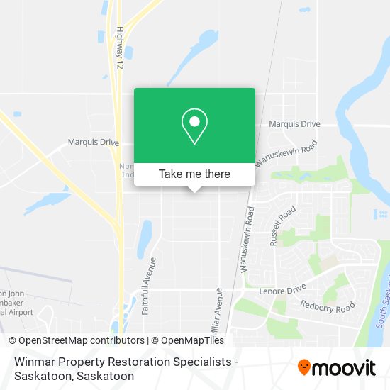 Winmar Property Restoration Specialists - Saskatoon plan