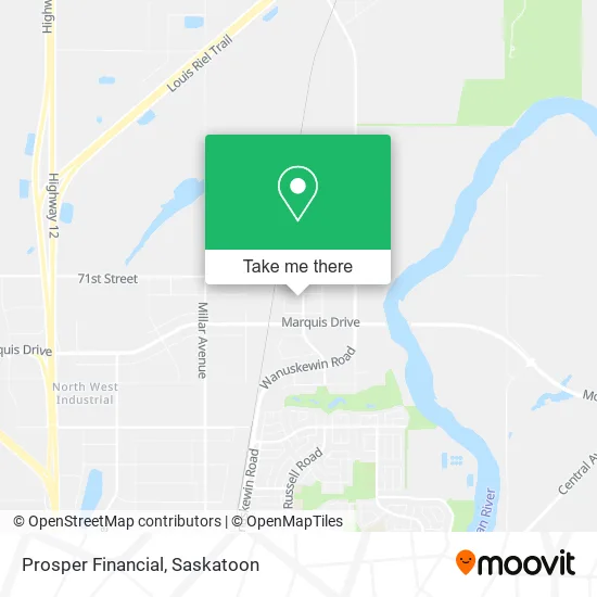 Prosper Financial map
