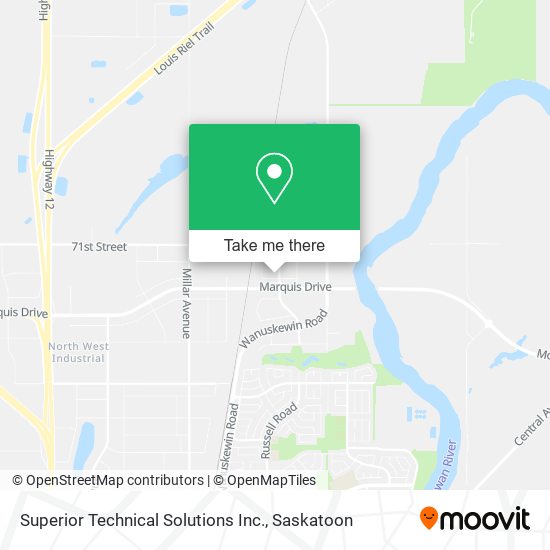 Superior Technical Solutions Inc. map