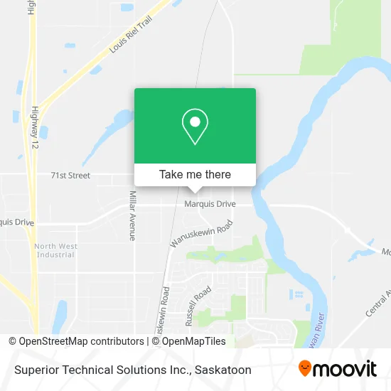 Superior Technical Solutions Inc. map