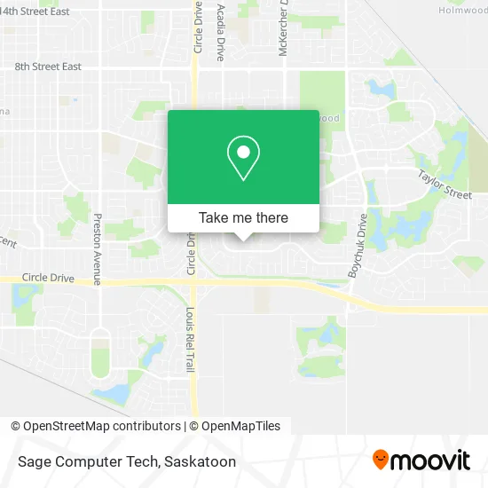 Sage Computer Tech map