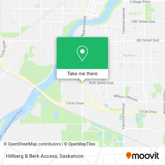 Hillberg & Berk Access map