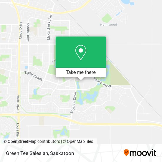 Green Tee Sales an map