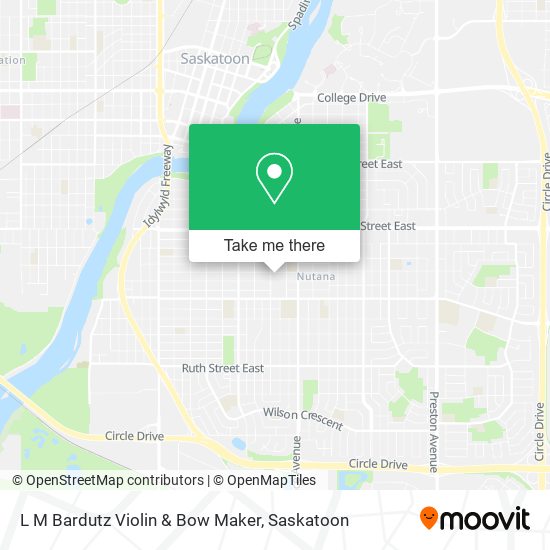 L M Bardutz Violin & Bow Maker map