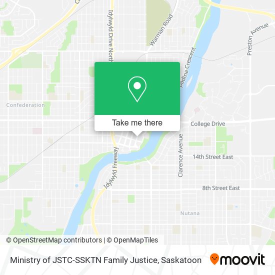 Ministry of JSTC-SSKTN Family Justice map