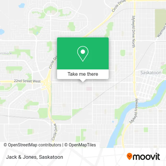 Jack & Jones map