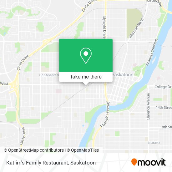 Katlim's Family Restaurant map