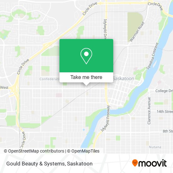 Gould Beauty & Systems map