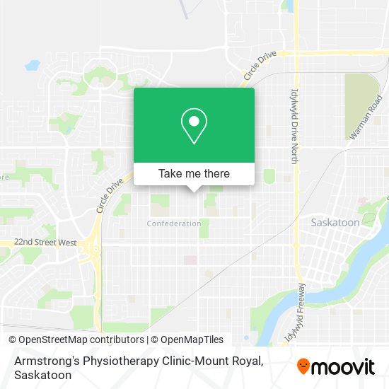 Armstrong's Physiotherapy Clinic-Mount Royal plan