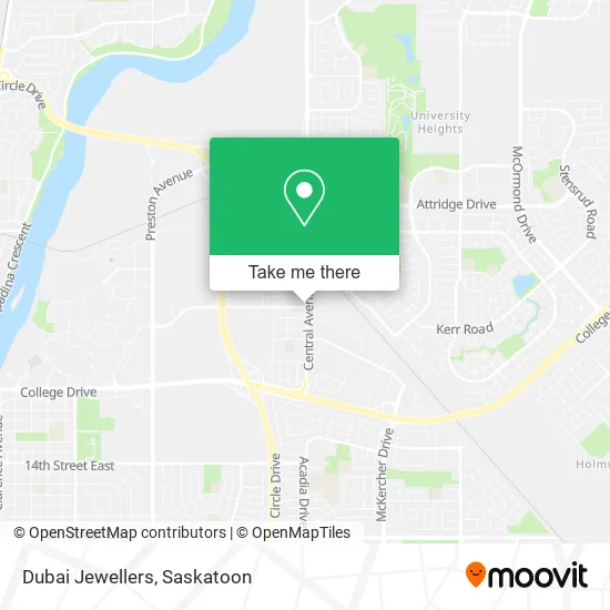Dubai Jewellers map