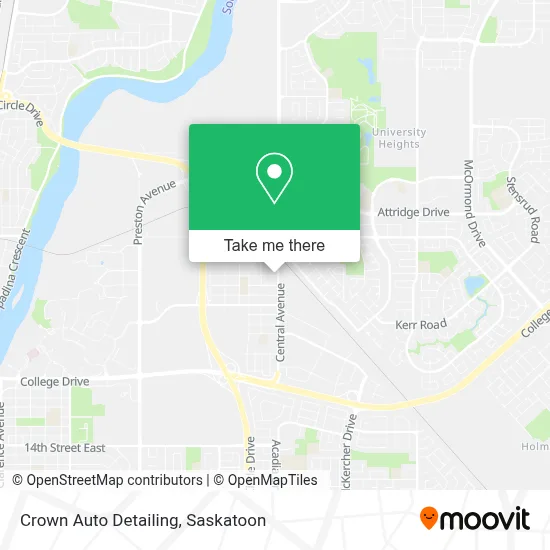 Crown Auto Detailing map
