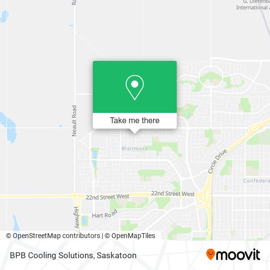 BPB Cooling Solutions map