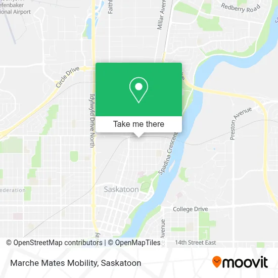 Marche Mates Mobility map