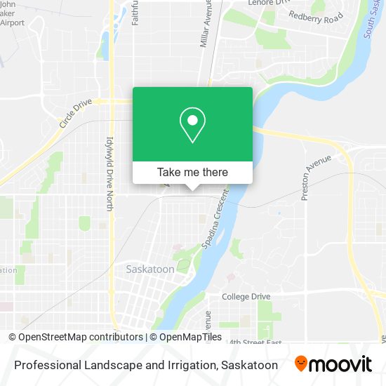 Professional Landscape and Irrigation map