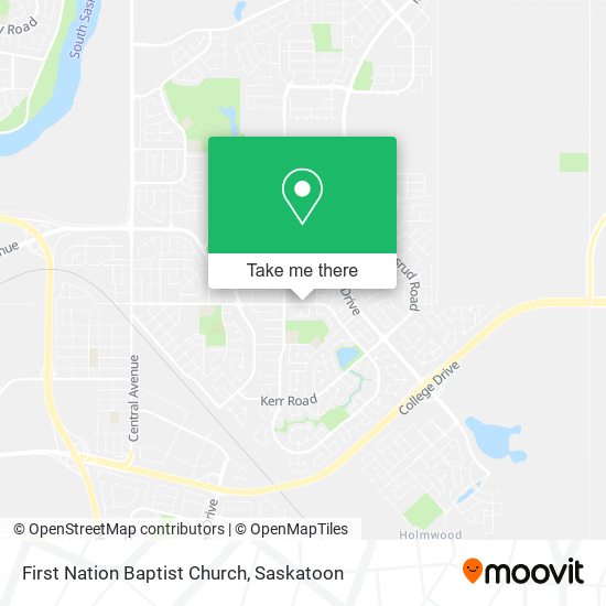 First Nation Baptist Church plan