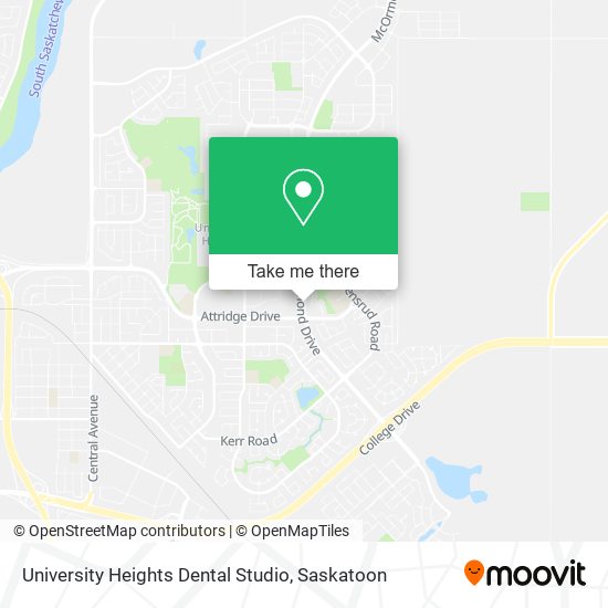 University Heights Dental Studio plan