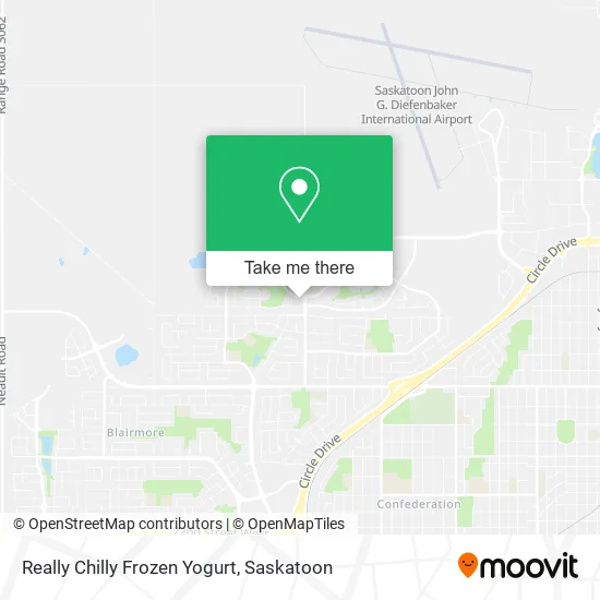 Really Chilly Frozen Yogurt map