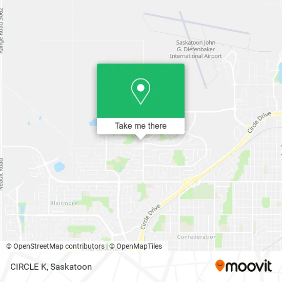 CIRCLE K map