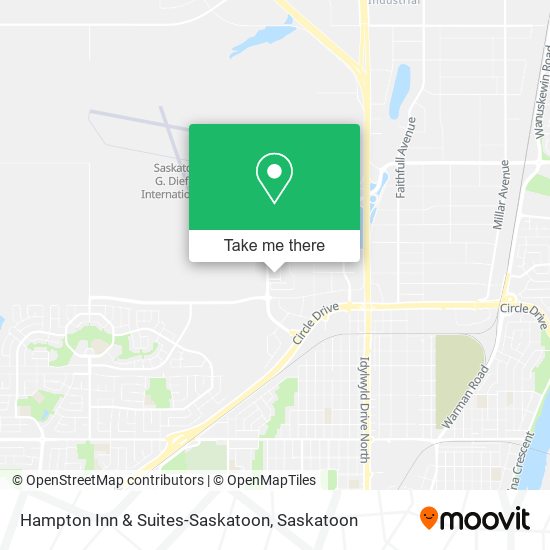Hampton Inn & Suites-Saskatoon plan