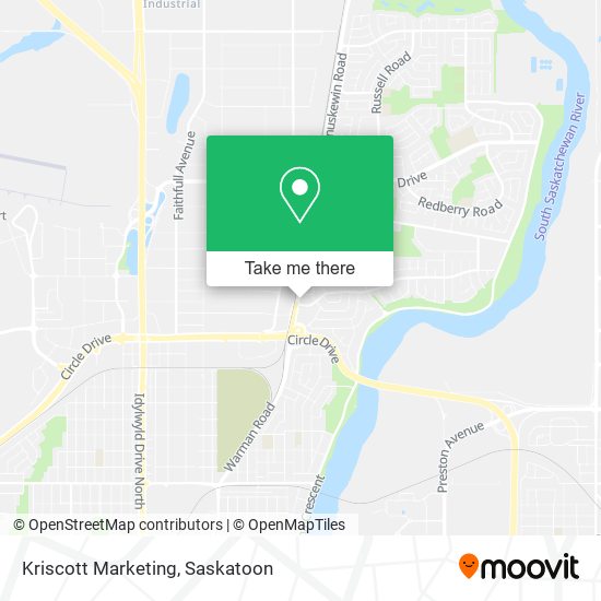 Kriscott Marketing map