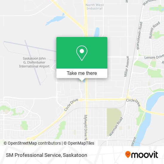 SM Professional Service map