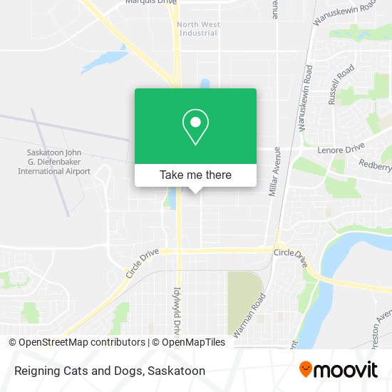 Reigning Cats and Dogs map