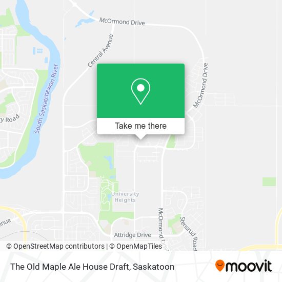 The Old Maple Ale House Draft map