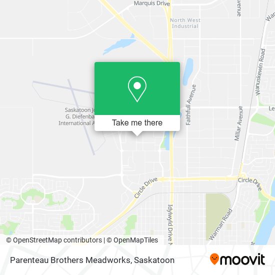 Parenteau Brothers Meadworks map
