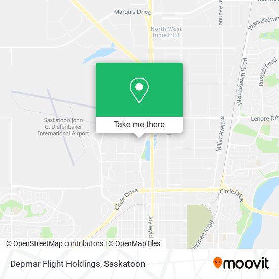 Depmar Flight Holdings map