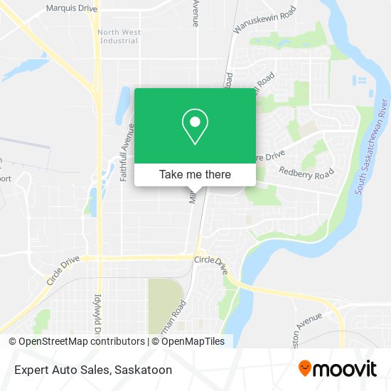 Expert Auto Sales map