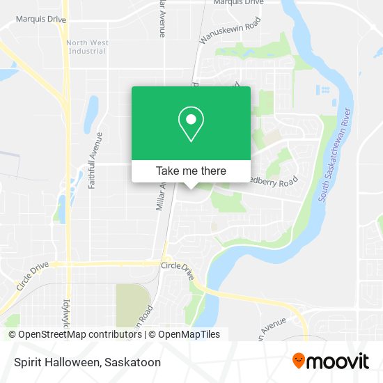 Spirit Halloween map