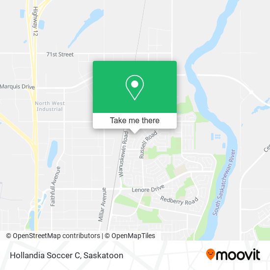 Hollandia Soccer C map