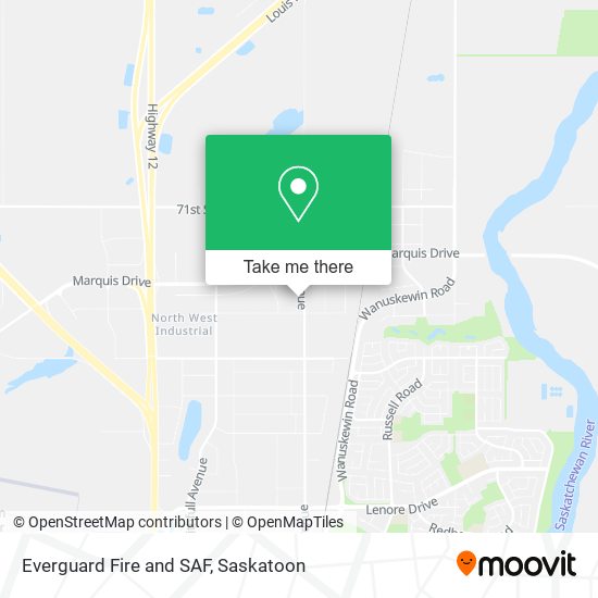 Everguard Fire and SAF map