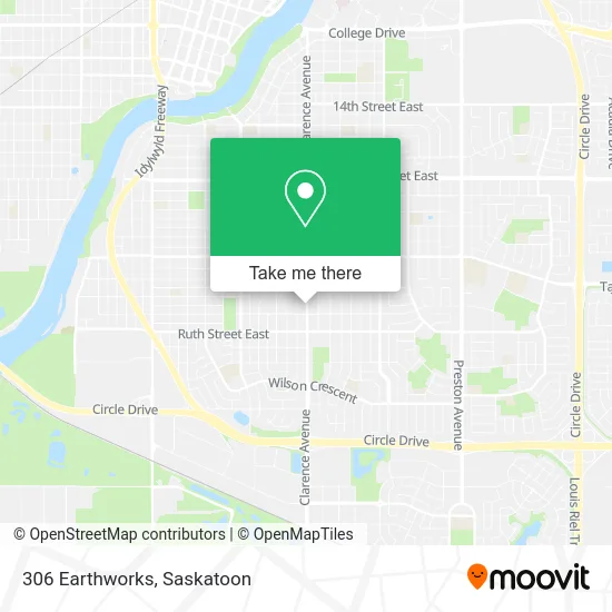 306 Earthworks map