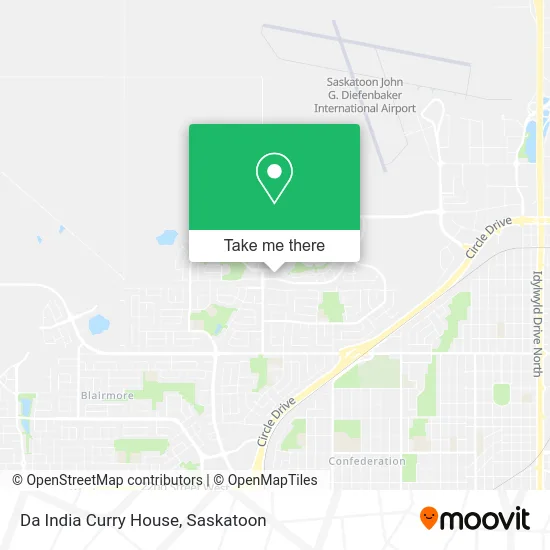Da India Curry House map
