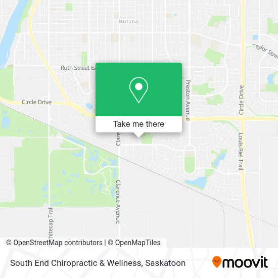 South End Chiropractic & Wellness map
