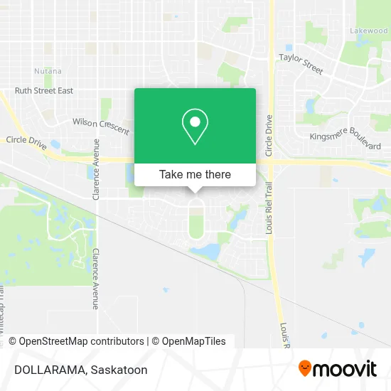 DOLLARAMA map