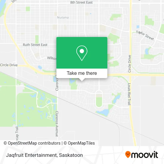 Jaqfruit Entertainment map