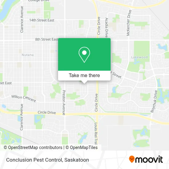 Conclusion Pest Control map