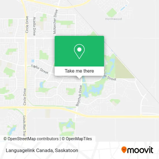 Languagelink Canada map