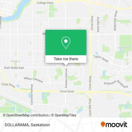 DOLLARAMA map