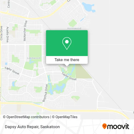 Dapsy Auto Repair map