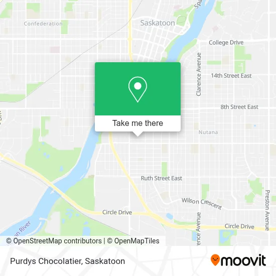 Purdys Chocolatier map