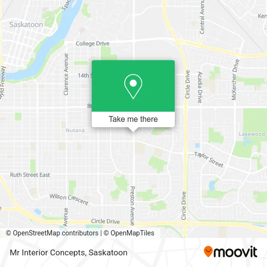 Mr Interior Concepts map