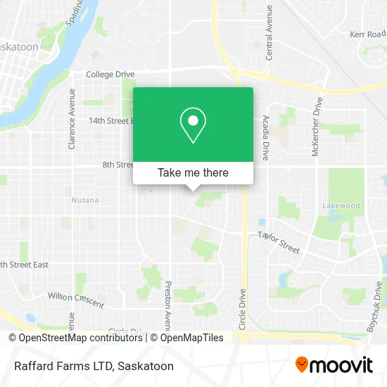 Raffard Farms LTD map