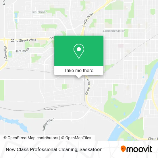 New Class Professional Cleaning map