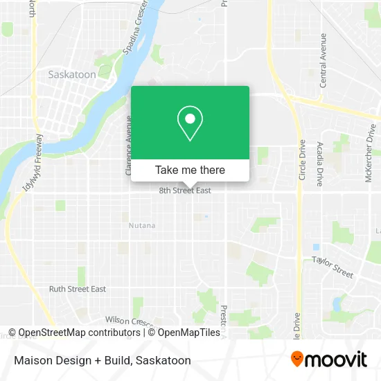 Maison Design + Build map