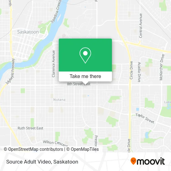 Source Adult Video map