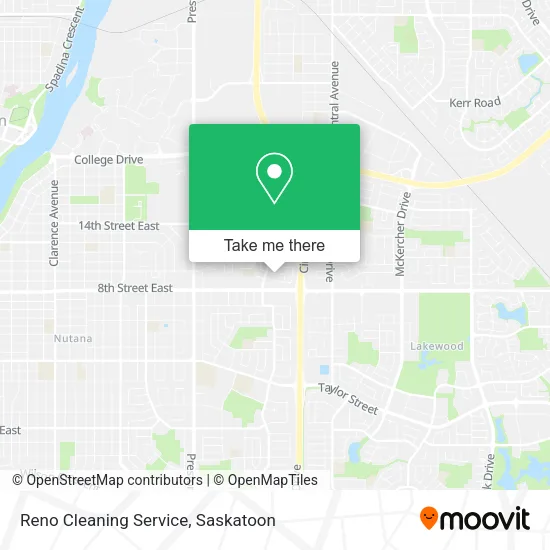 Reno Cleaning Service map